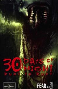 Portada de 30 días de oscuridad: Dust to Dust