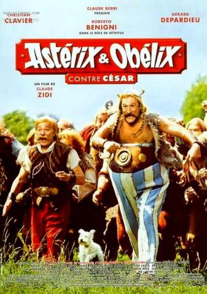 Carátula de Astérix y Obélix contra César