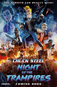 Portada de Chuck Steel: Night of the Trampires