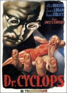 Portada de Doctor Cíclope (Dr. Cyclops)