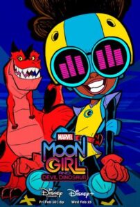 Portada de Marvel Moon Girl y Dinosaurio Diabólico