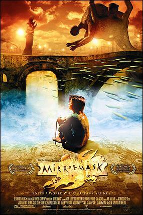 Carátula de La máscara de cristal (MirrorMask)
