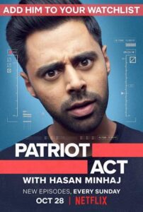 Portada de Patriota no deseado con Hasan Minhaj