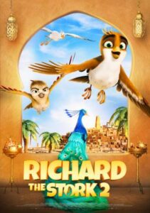 Portada de Richard la cigüeña y la joya perdida