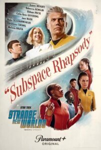 Portada de Star Trek. Strange New Worlds: Rapsodia del subespacio
