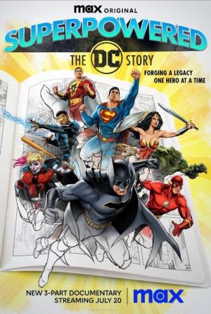 Carátula de Superpowered: The DC Story