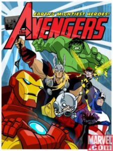 Portada de Los vengadores